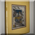 A22. Illuminated framed print. 